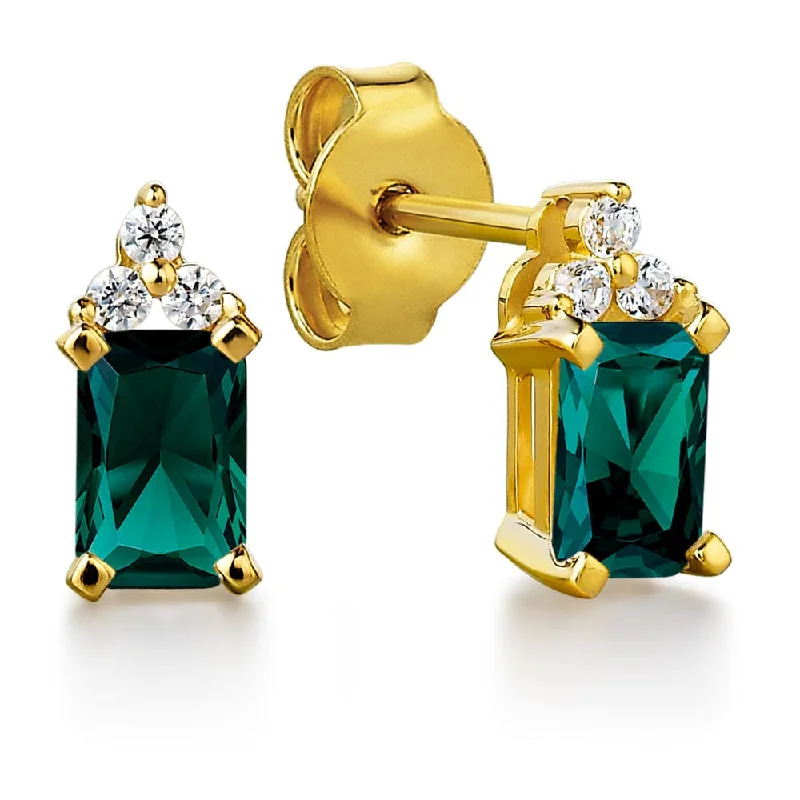 2.3 ct. t.w. Emerald Inspiration Earrings