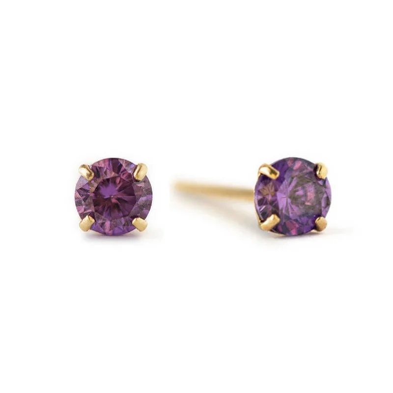 Birthstone Studs Alexandrite