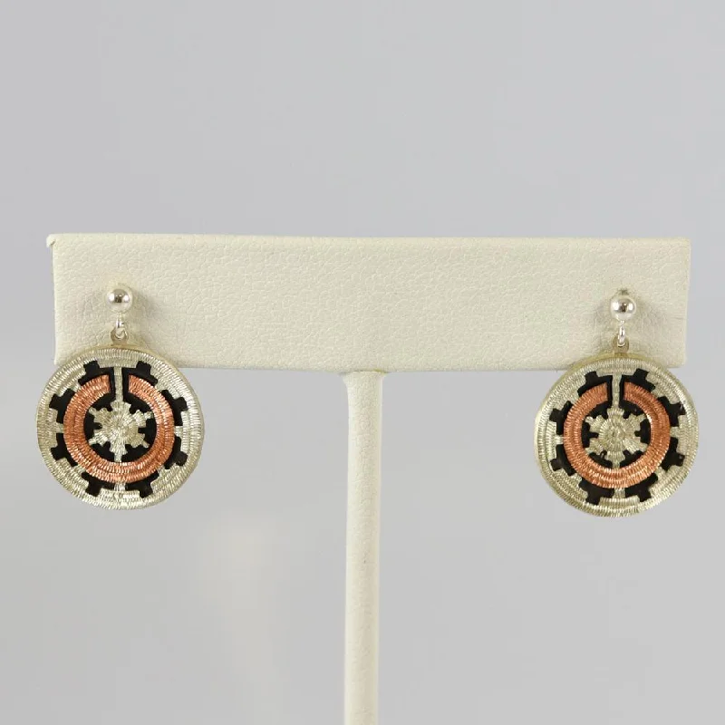 Navajo Basket Earrings