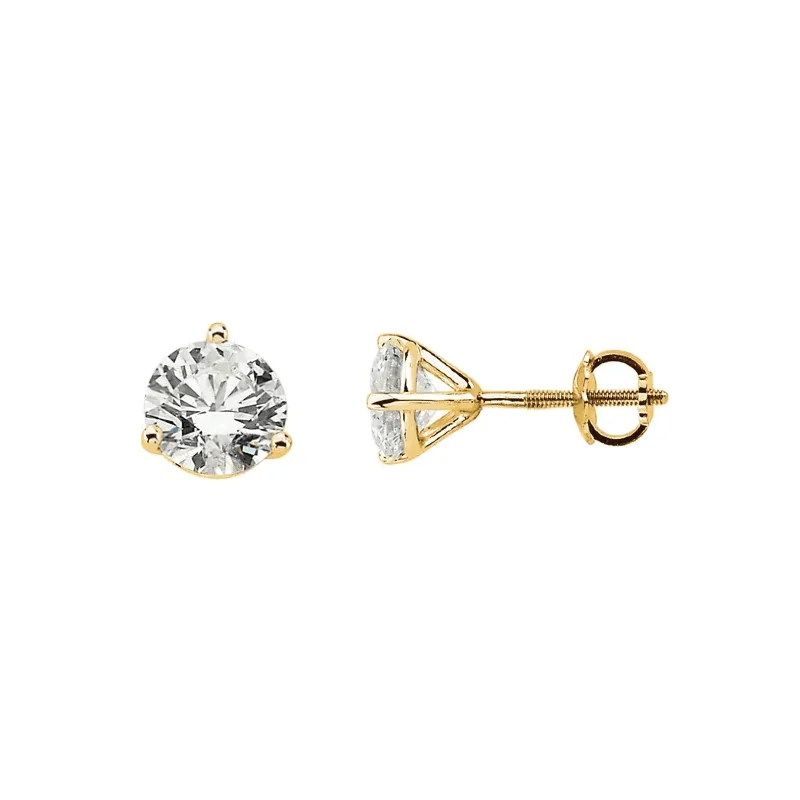 Classic Diamond Earrings