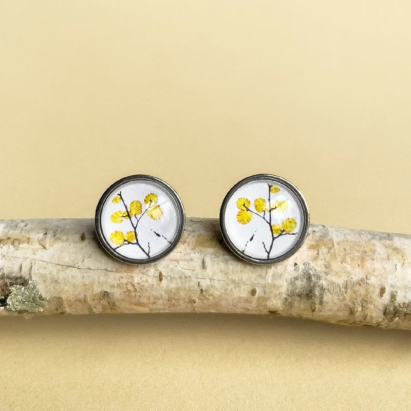 Deciduous Beech - Stud Earrings