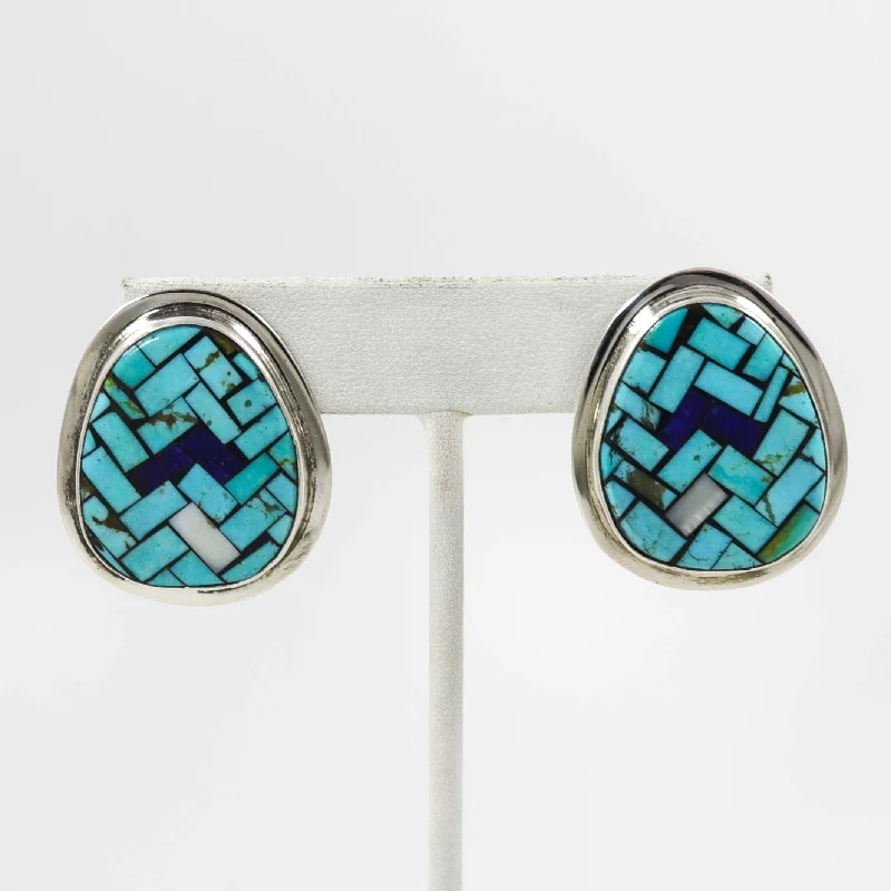 Inlay Earrings