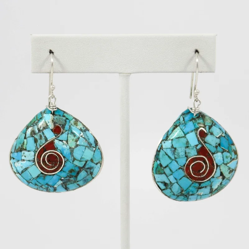 Inlay Earrings