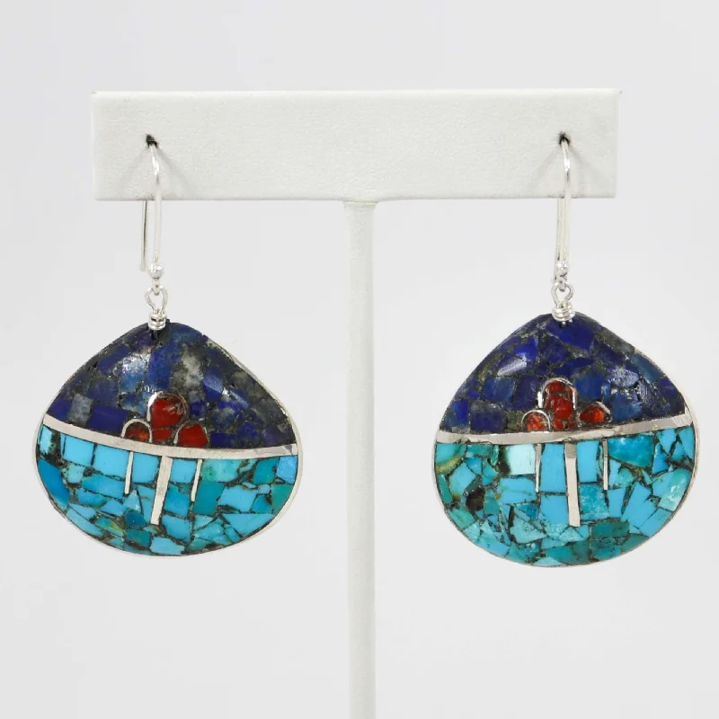 Inlay Earrings