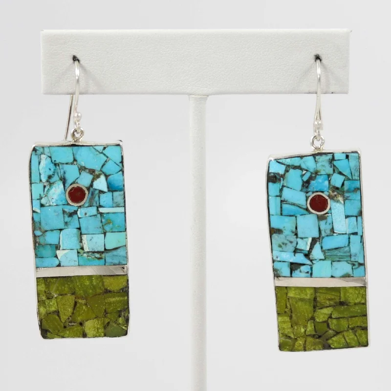 Inlay Earrings