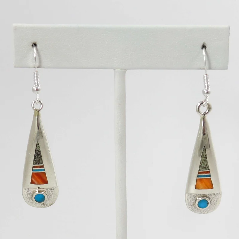 Inlay Earrings