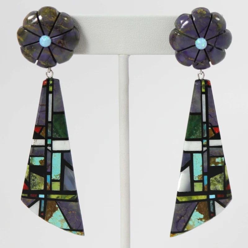 Inlay Earrings