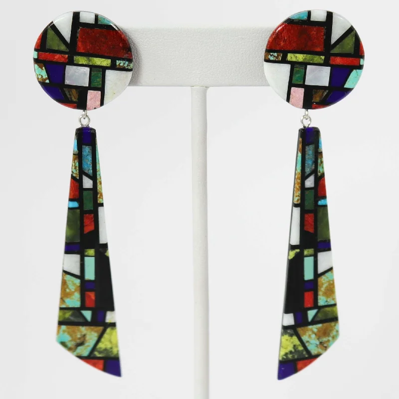 Inlay Earrings