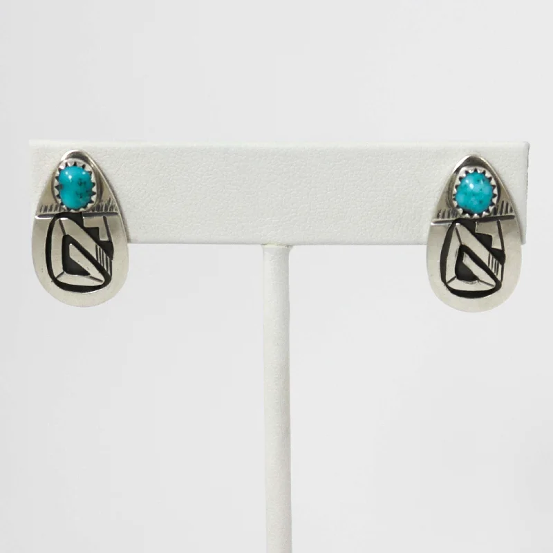 Kingman Turquoise Earrings