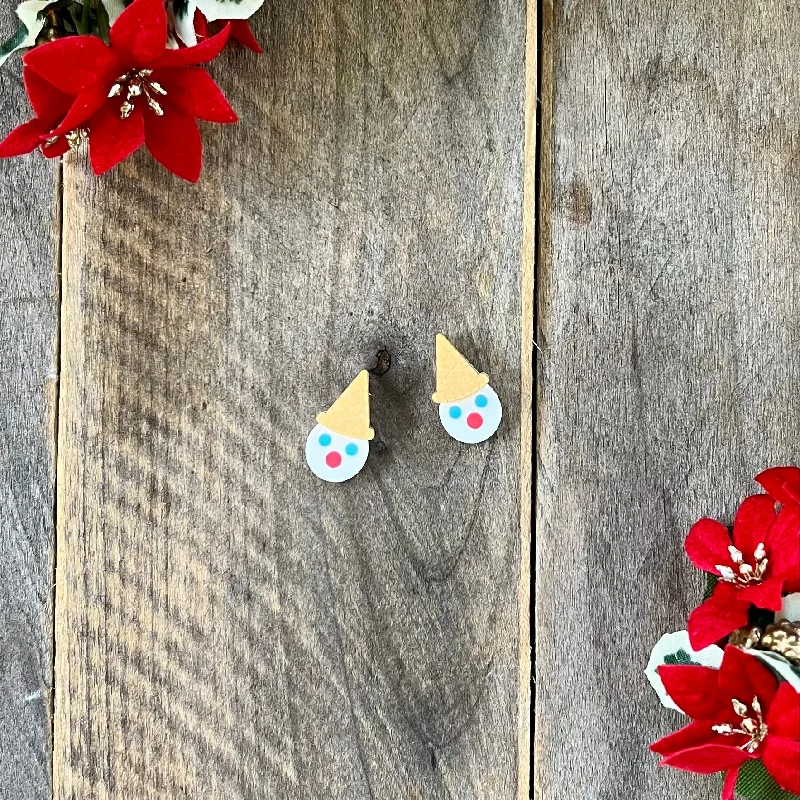 Mr Bingle Stud Earrings