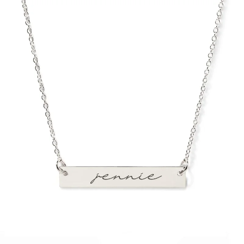 Name Plate Necklace