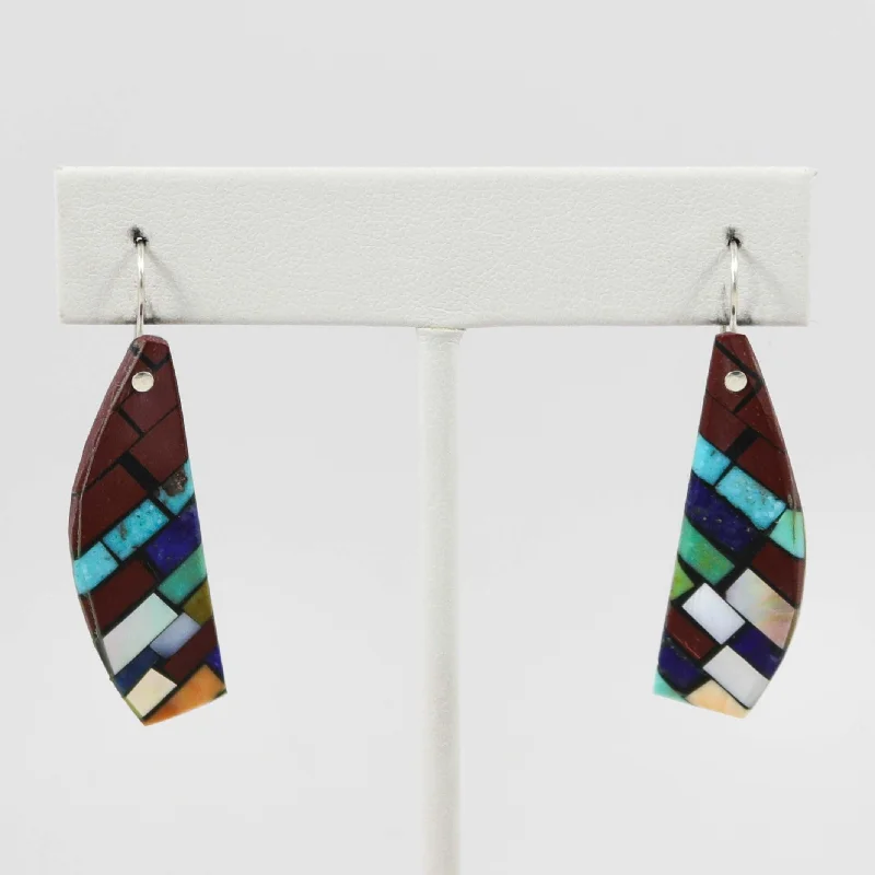 Shell Inlay Earrings