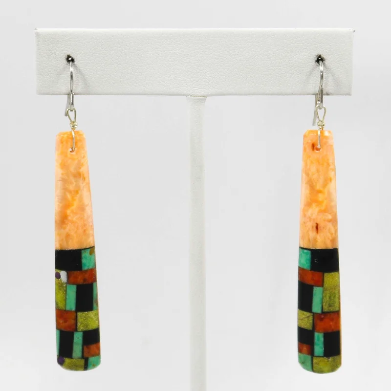 Shell Inlay Earrings