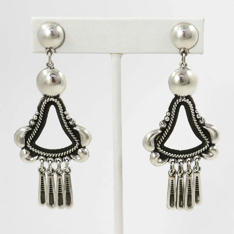 Silver Dangle Earrings