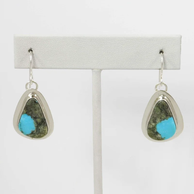 Sleeping Beauty Turquoise Earrings