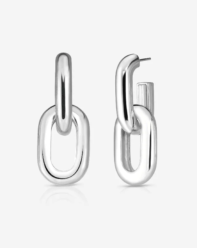 Sterling Silver - Multiway Link Earrings