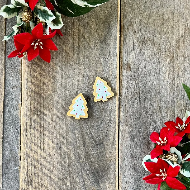 Sugar Cookie Stud Earrings