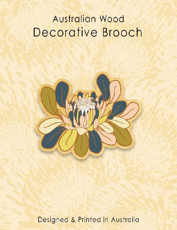 Aero Images x Kirsten Katz Wooden Brooches - Various