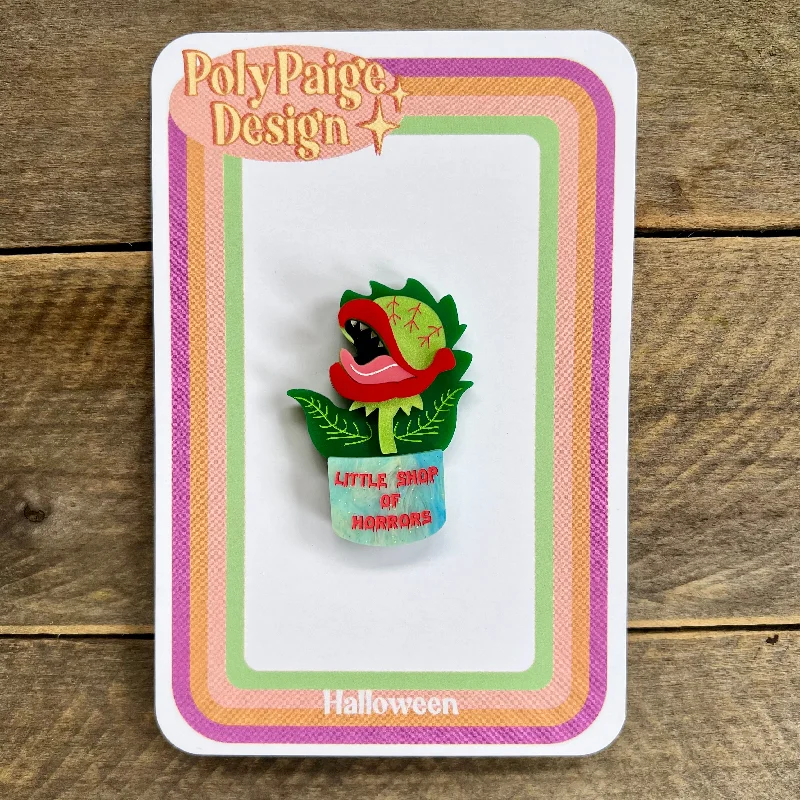 Audrey 2 Brooch