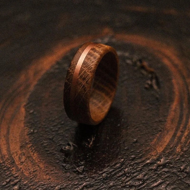 "Circe"  Whiskey Barrel X Copper Ring