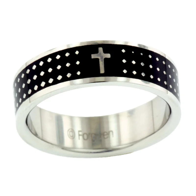 Cross Dot Ring