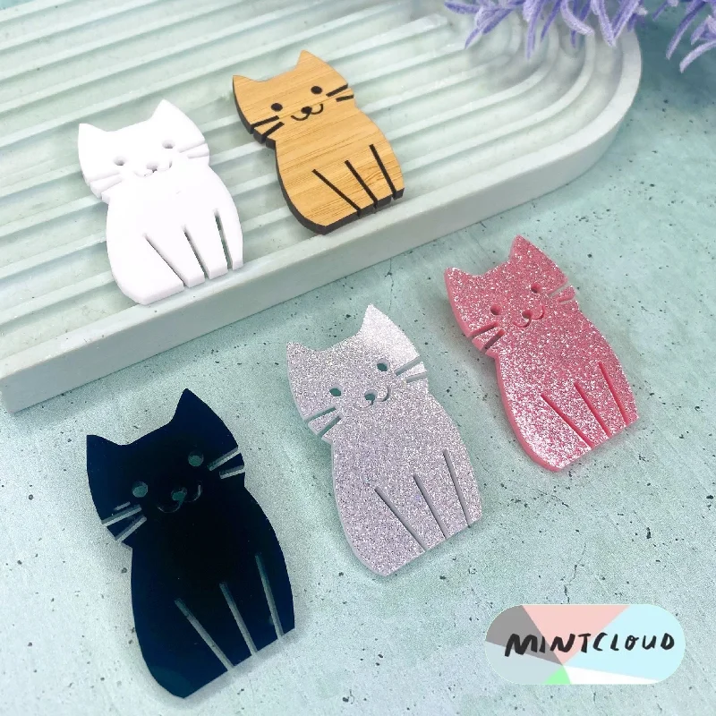 Mintcloud Brooch - Kitty Cat