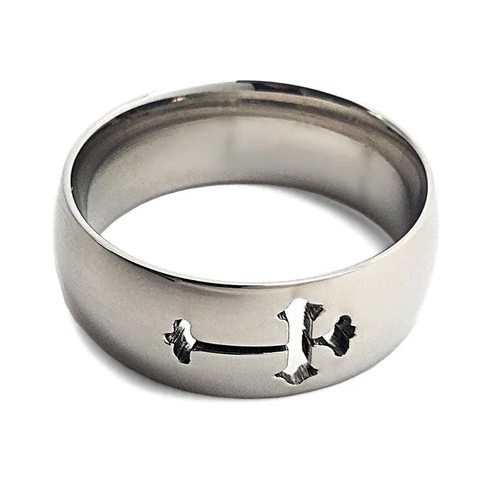 Mens Cross Ring