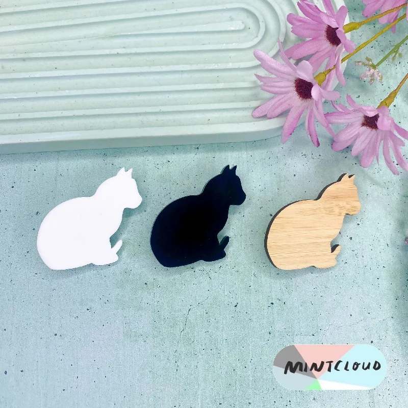 Mintcloud Brooch - Cat