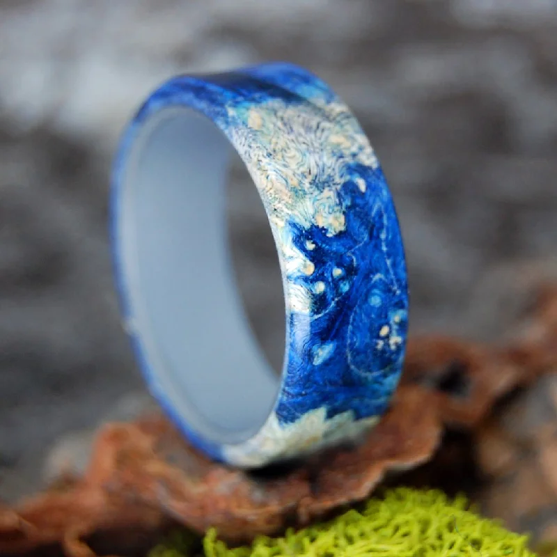 The Beauty Of It All | Men's Wood & Titanium Wedding Ring