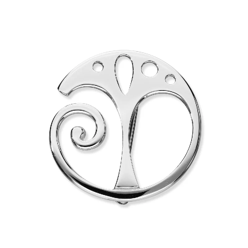 Tree of Life Silver Brooch B566